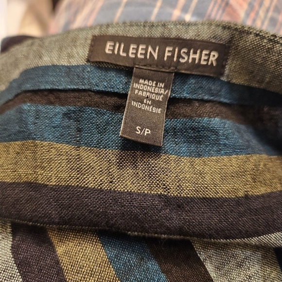 Eileen Fisher Striped Women's Top - Picture 8 of 8
